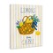 Stupell Industries Lemon Basket from Capri Canvas Wall Art Design by Be Ni La